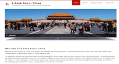 Desktop Screenshot of abookaboutchina.com
